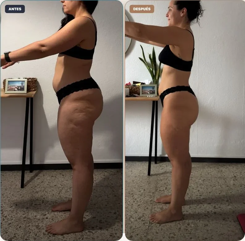 Seguimiento de perfil: antes y después de 22 semanas de programa